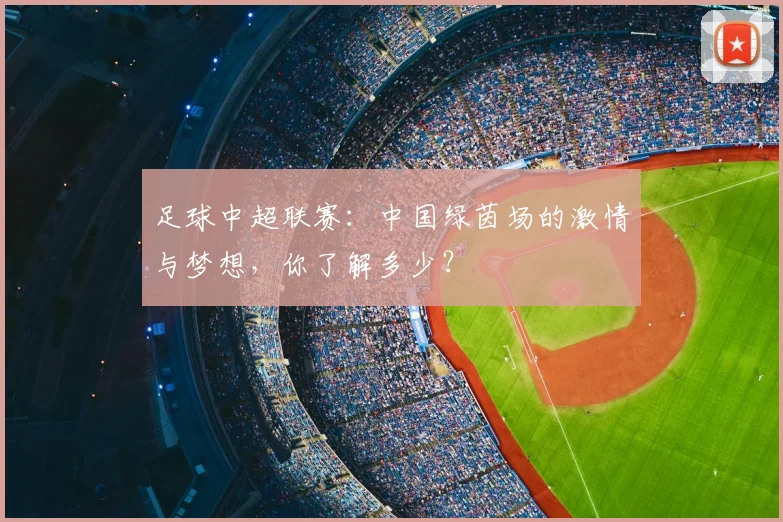 足球中超联赛:中国绿茵场的激情与梦想,你了解多少?